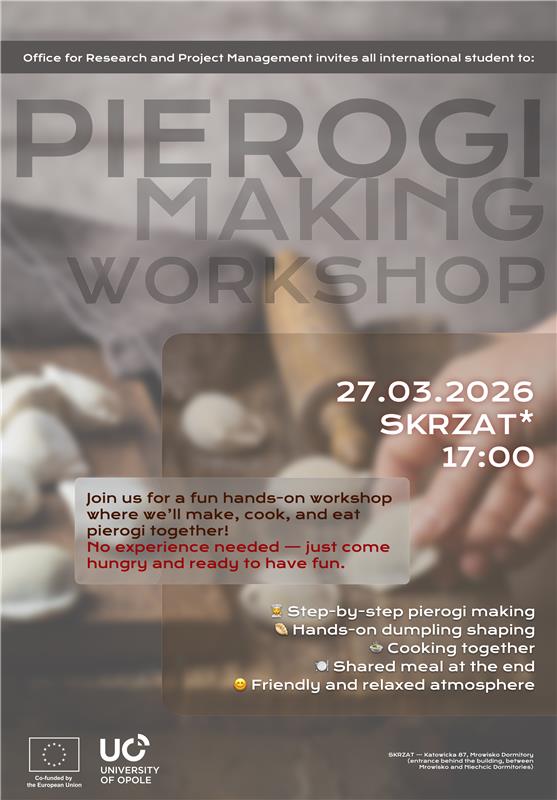 Pierogi making workshop
